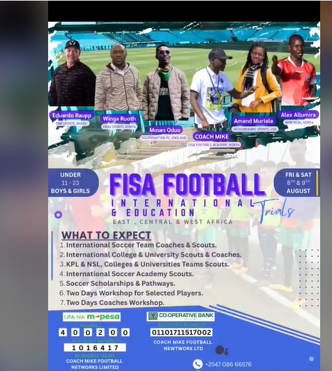 FISA Football International Trials – Creating Pathways from Grassroots to Global